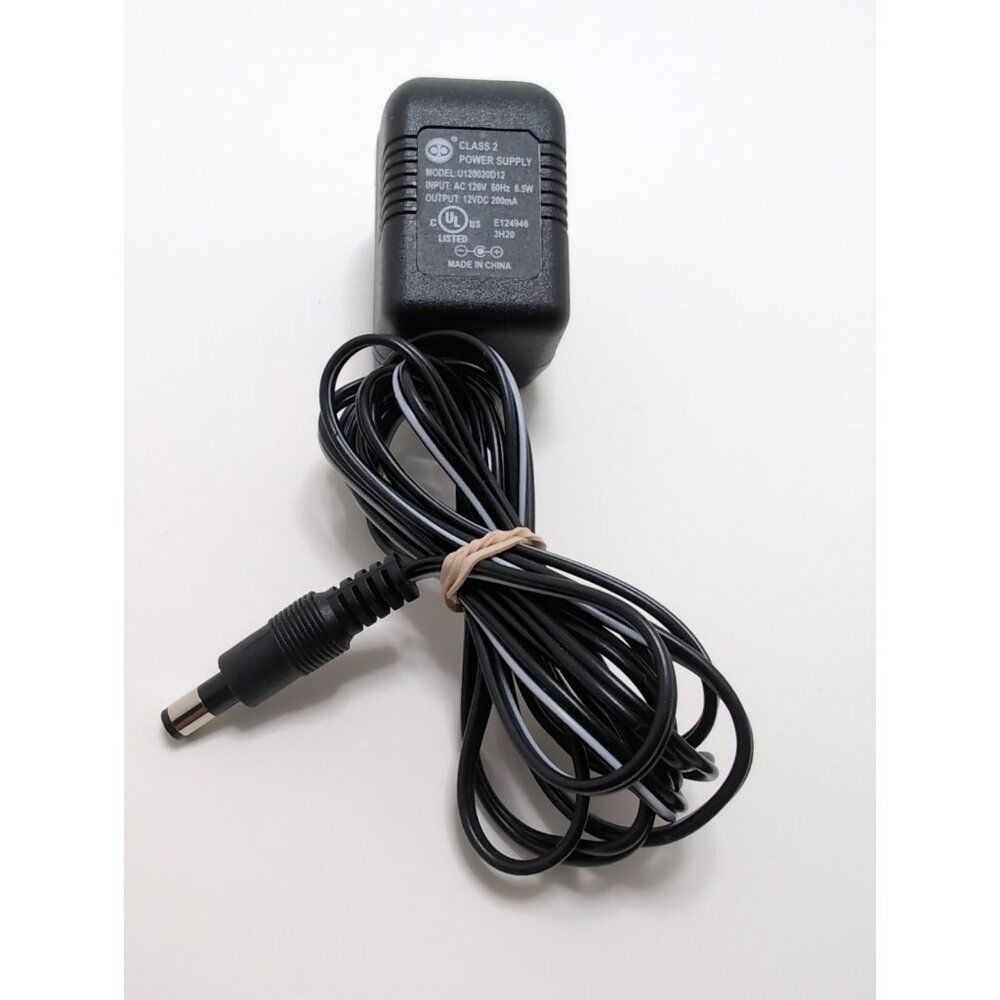 Generic AC Adapter U120020D12 Output 12VDC 200mA Class 2 Power Supply
